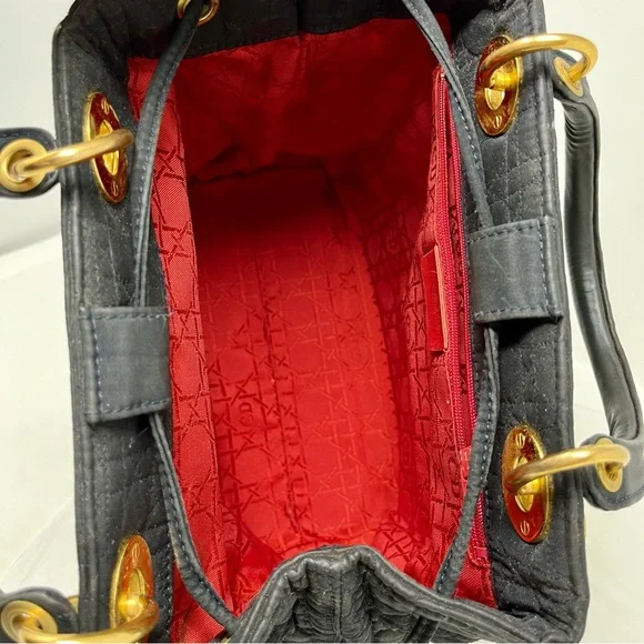 Dior Lady Dior Black with GHW - Picture 6 of 15